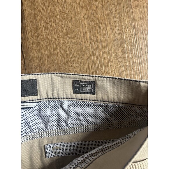 Brax Cooper Logo Khaki Pants Men's Sz 36x34 - Picture 3 of 9